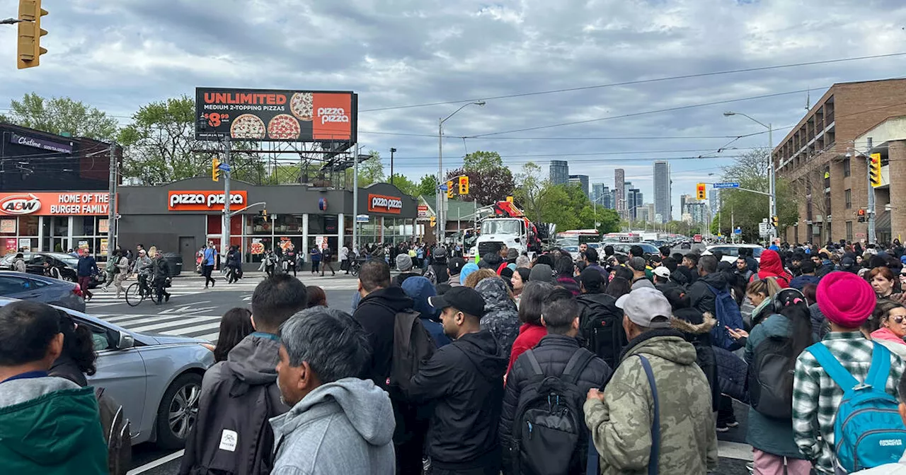 TTC riders are getting heated as surprise subway closure stretches on through the day