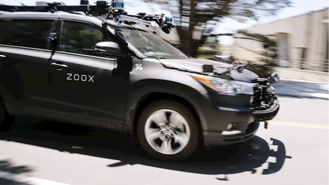 Amazon’s Zoox Probed by US After Two Crashes in Autonomous SUVs