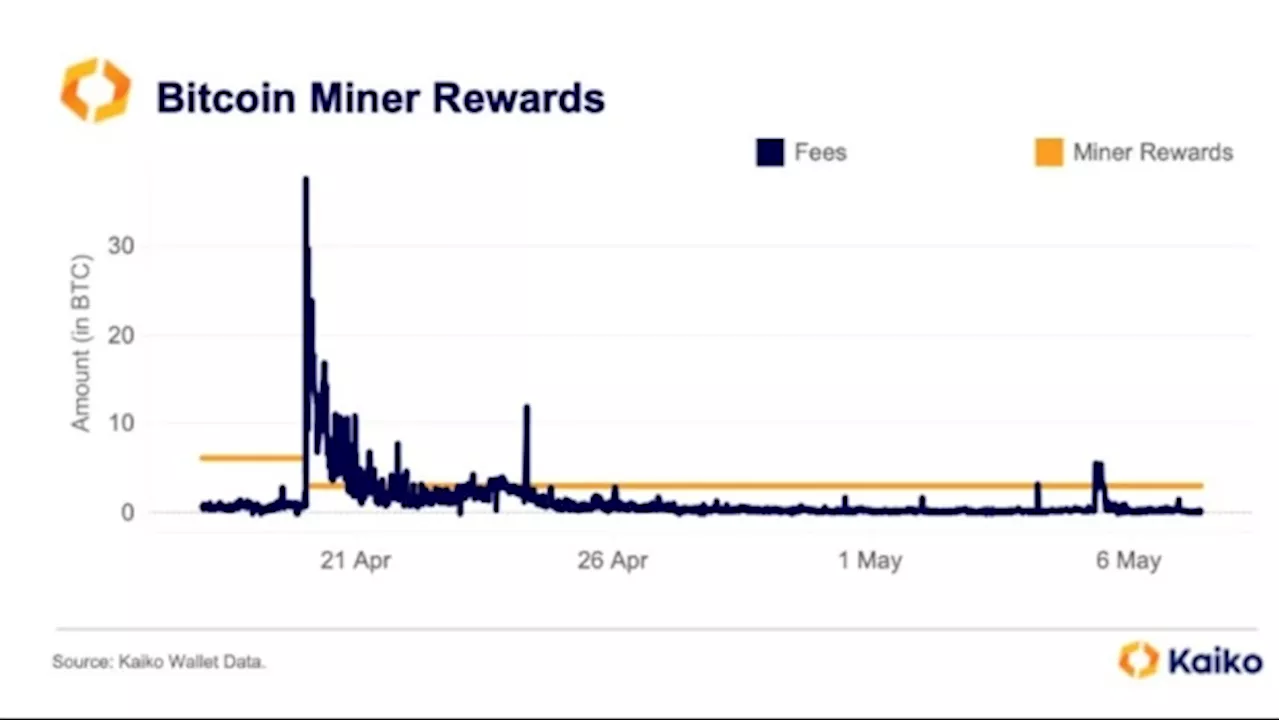 Bitcoin Miners Begin to Feel Pressure of Lower Token Rewards, Kaiko Says