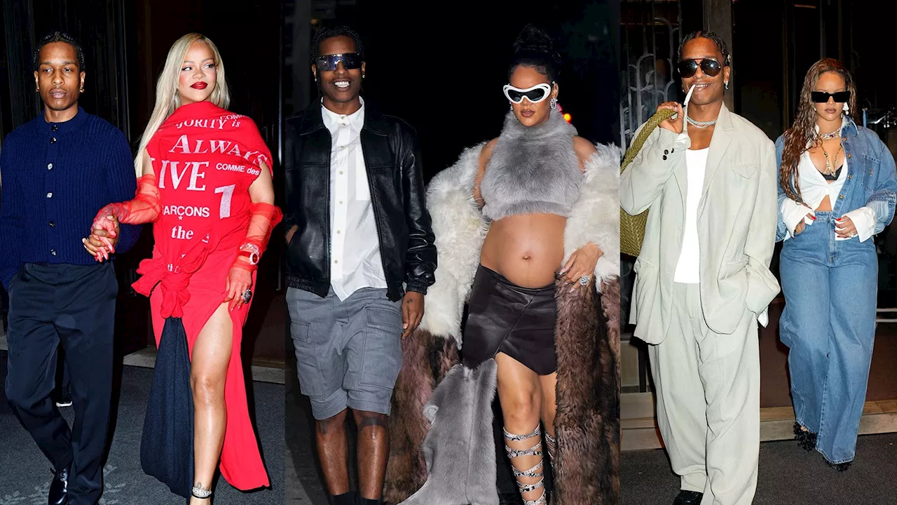 Rihanna And A$AP Are Still King And Queen Of Date-Night Style