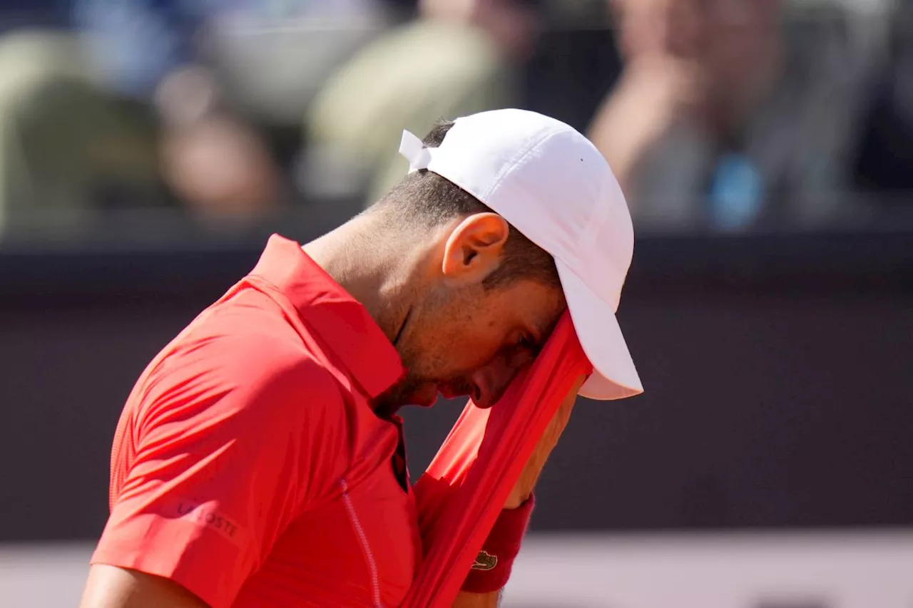 Djokovic makes shock third-round exit from Italian Open