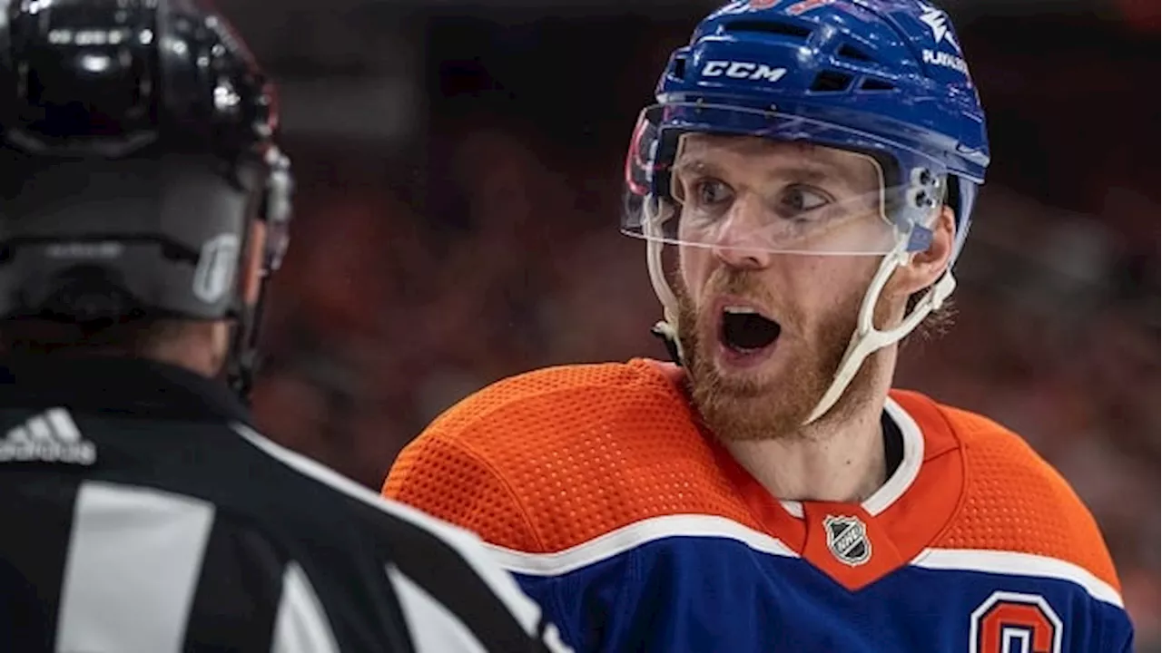 Zadorov fined $5K US, Canucks teammate Soucy to have phone hearing for McDavid cross-checks