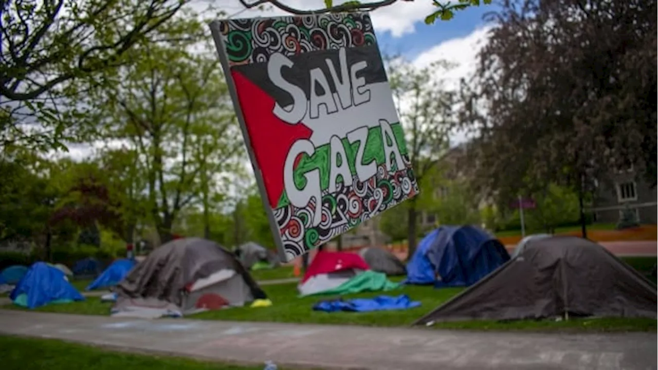 Pro-Palestinian protesters say meeting with McMaster University 'a good start'