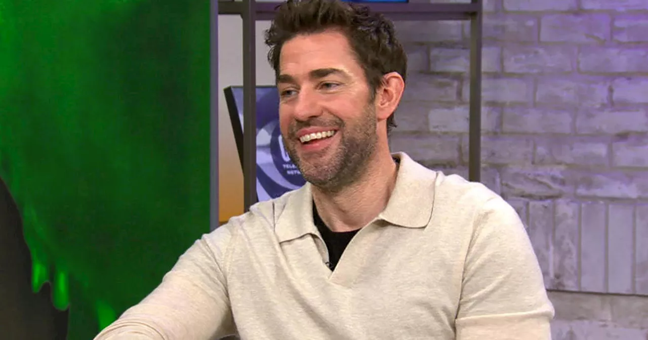 How fatherhood inspired John Krasinski's latest movie, 'IF'