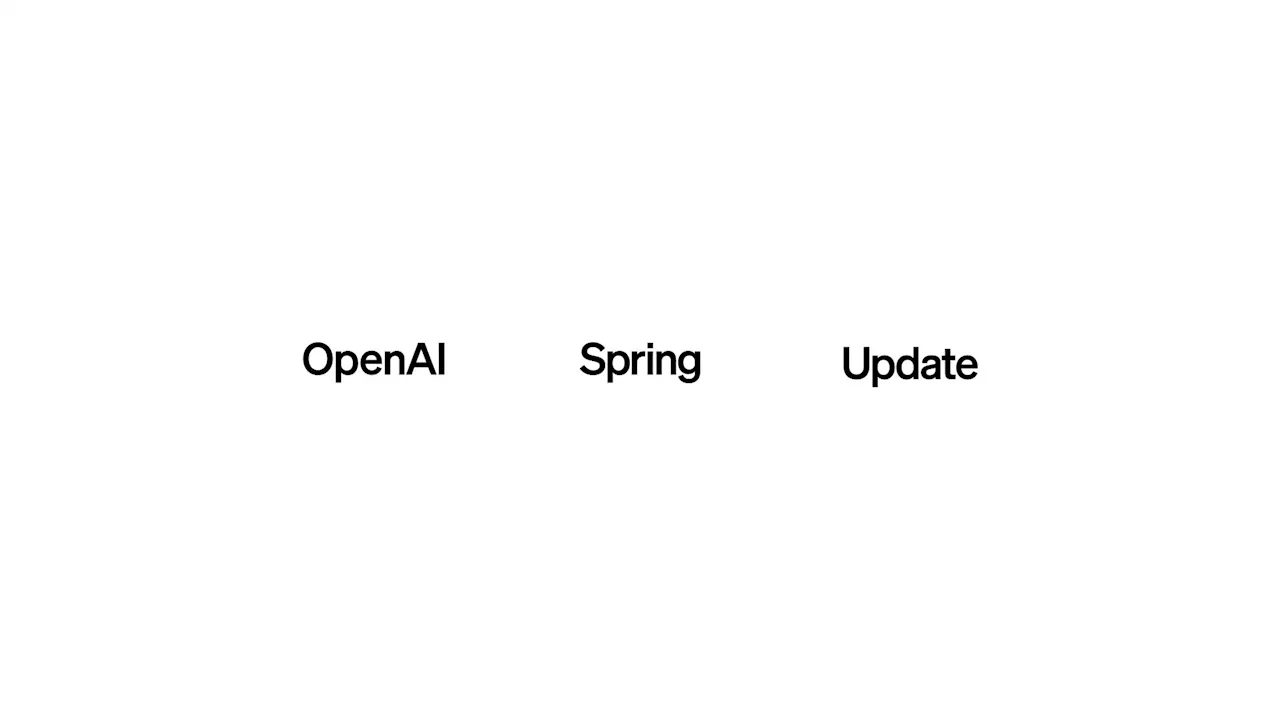 Spring Update : OpenAI dévoile son modèle GPT-4o, une application desktop et de bonnes nouvelles pour la version gratuite de ChatGPT