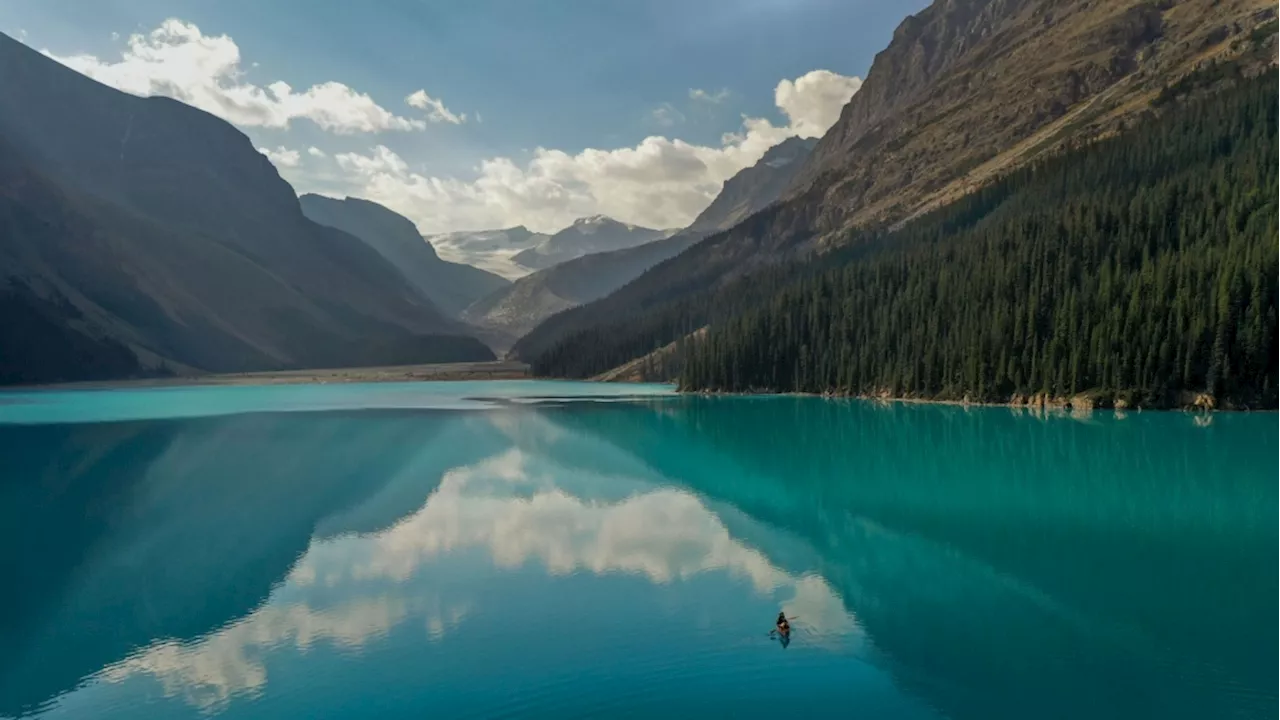 Canada's mountain lakes fed by glaciers are losing their dazzling blue, documentary shows