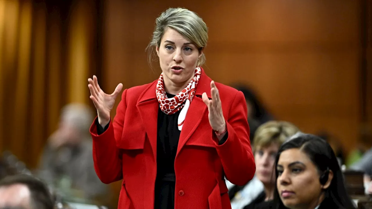 Foreign Affairs Minister Melanie Joly plans trip to Middle East, Mediterranean