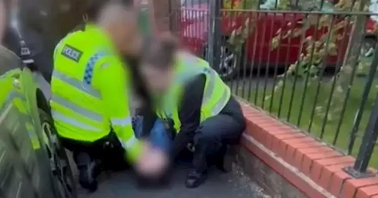 Police officer 'aims punch at teen' as internal force investigation launched