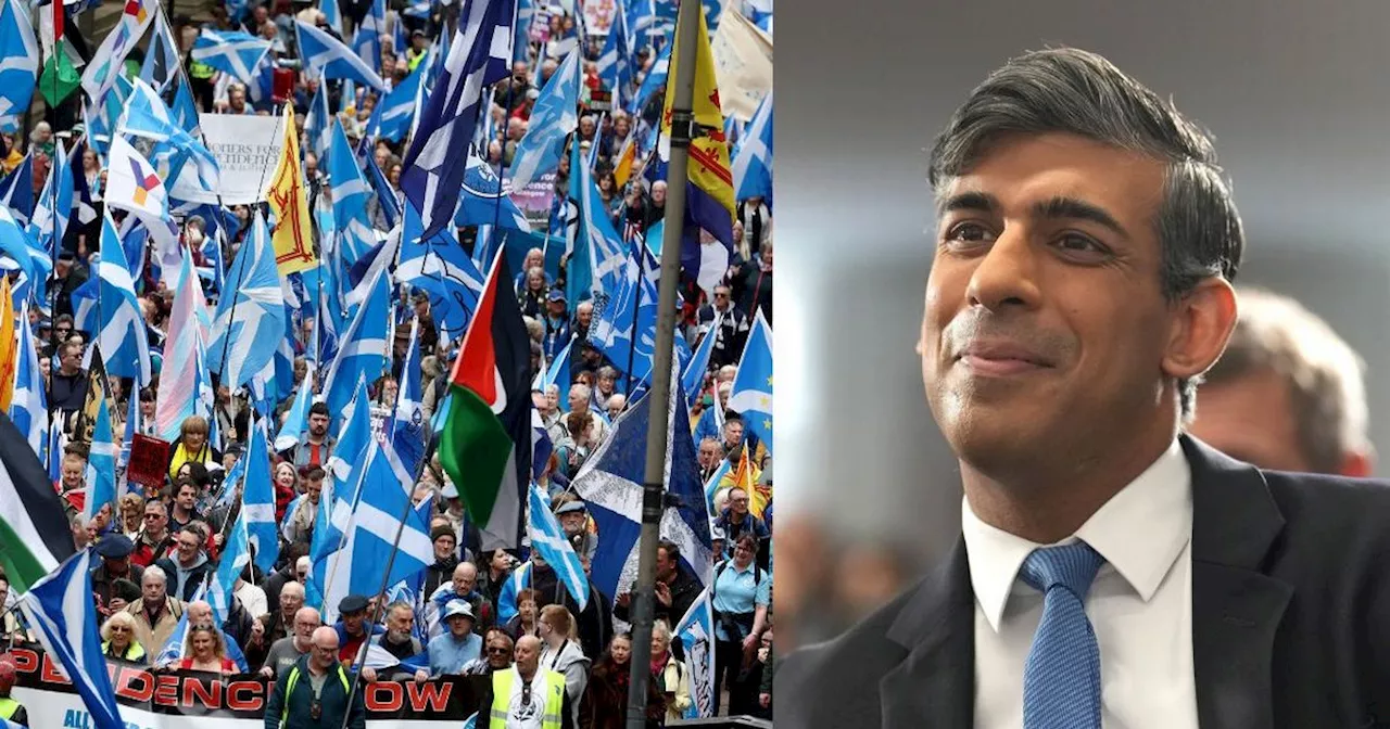 Rishi Sunak includes Scottish nationalists in list of extremist threats to UK