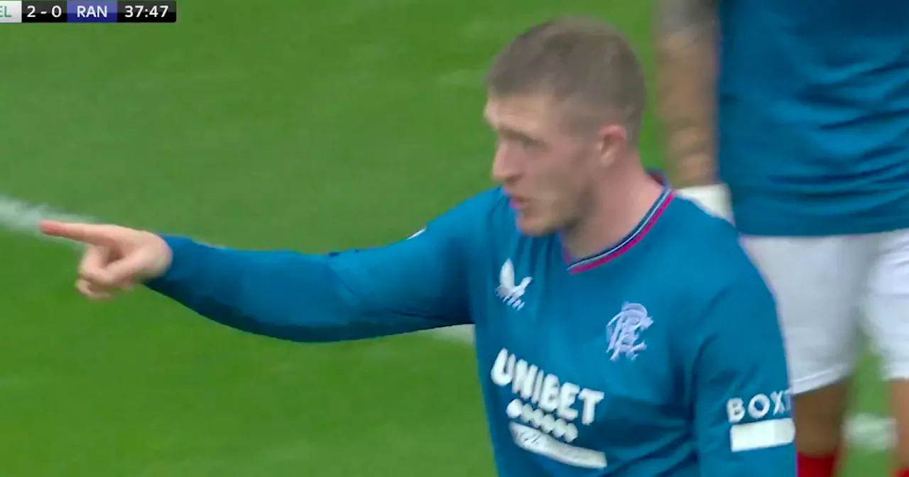 Who John Lundstram blamed for Celtic own goal with strange Rangers point