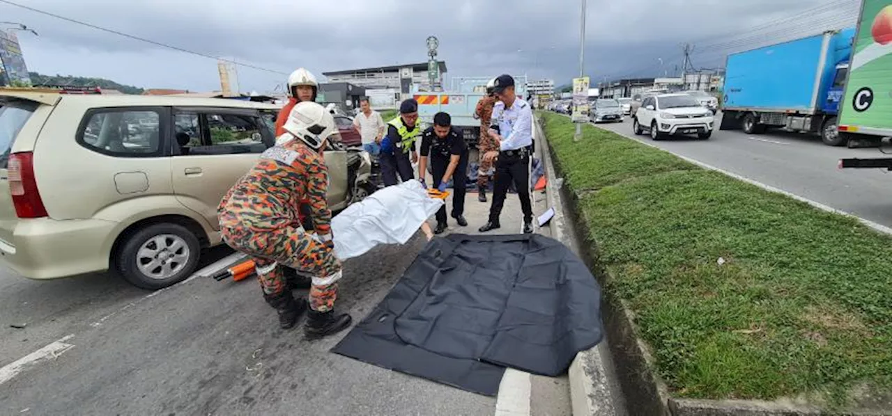 Johor man killed in four-vehicle pile-up in KK