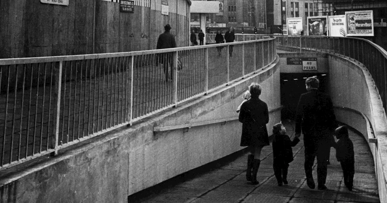 Lost city centre subway 80s and 90s shoppers will remember