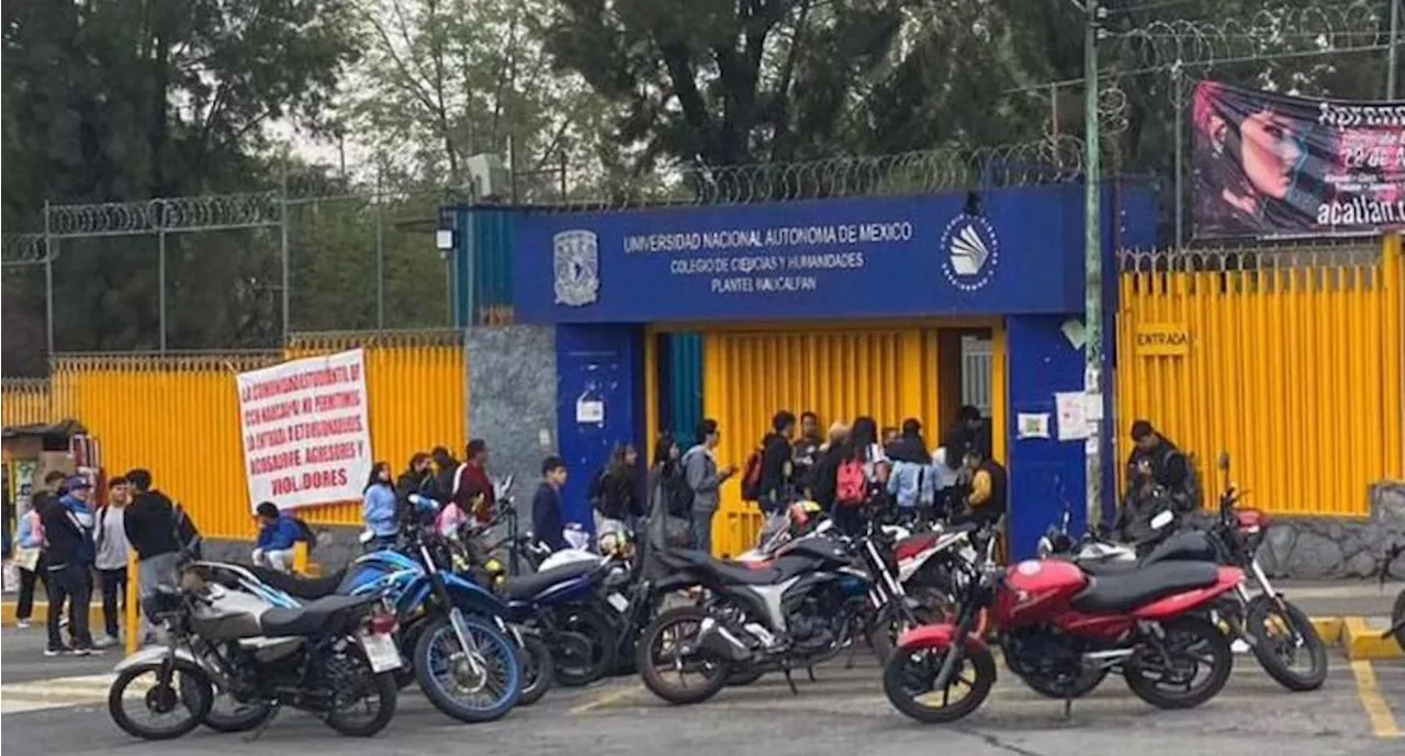 CCH Naucalpan concluirá clases en línea derivado de los hechos violentos por la irrupción de grupos porriles