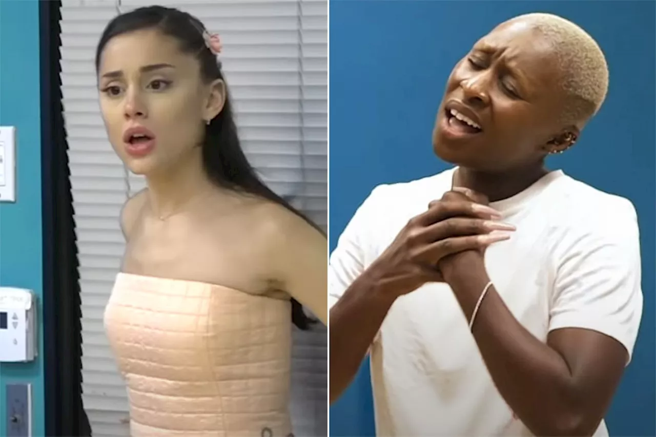 Get a glimpse of Ariana Grande and Cynthia Erivo's tearful Wicked auditions