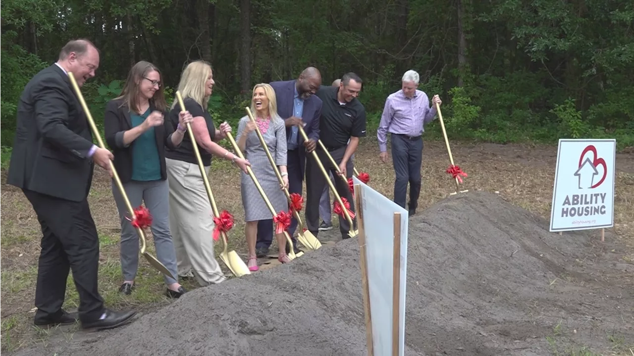 Officials break ground on new affordable housing units in Jacksonville's Westside