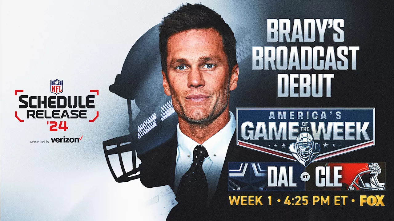 Exclusive: Cowboys will face Browns in Week 1 to mark Tom Brady's FOX Sports debut