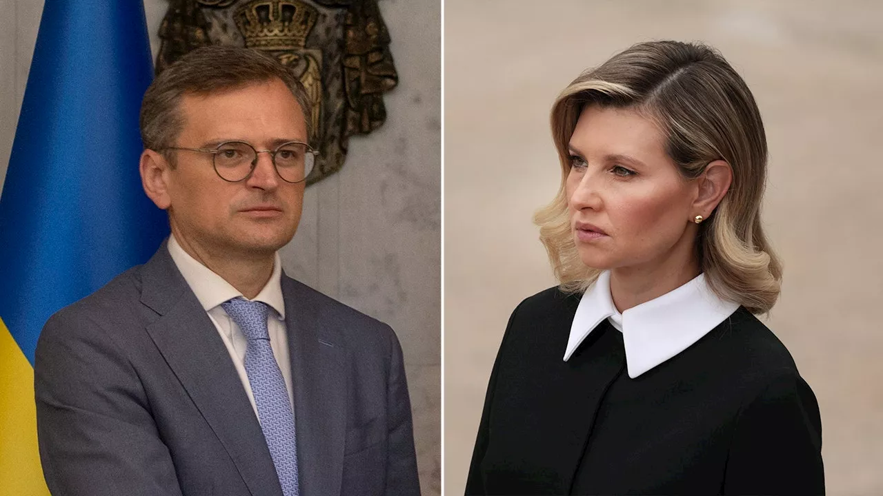 Ukrainian first lady, foreign minister visit pro-Russia Serbian president