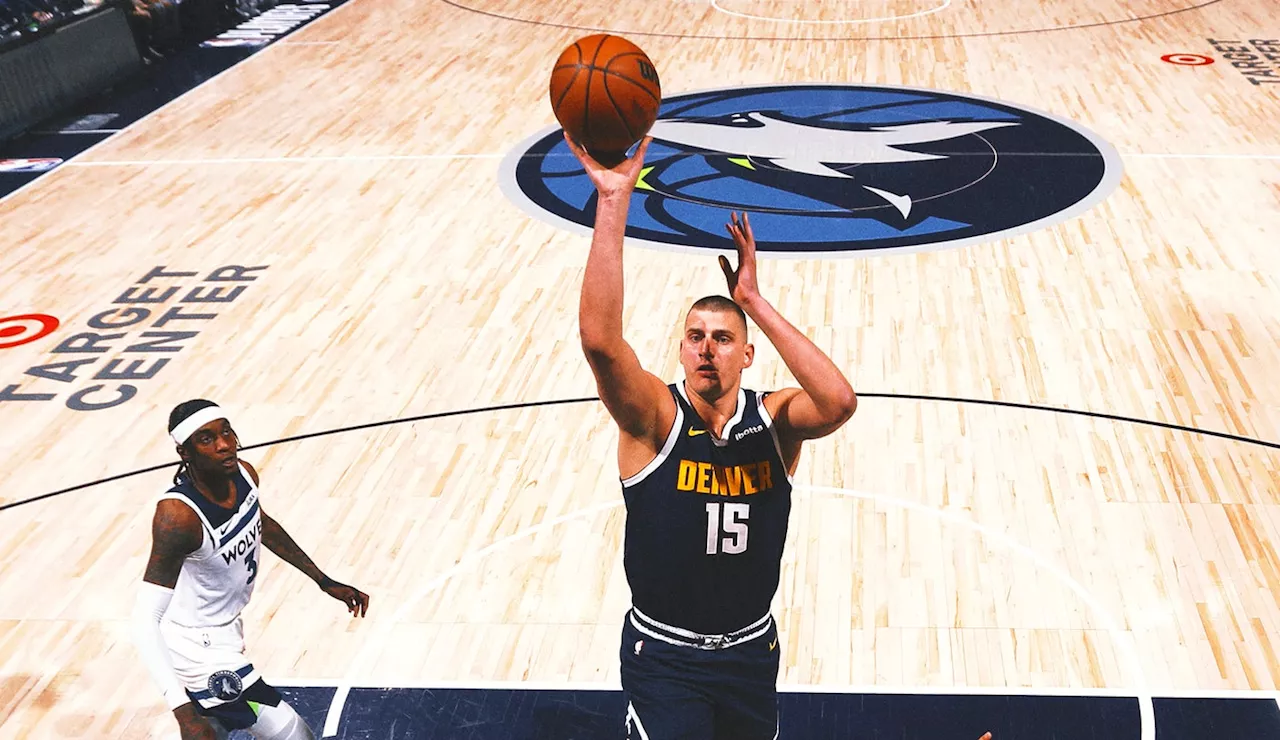 Nuggets tie series with Timberwolves at 2-2 with 115-107 win behind Nikola Jokic