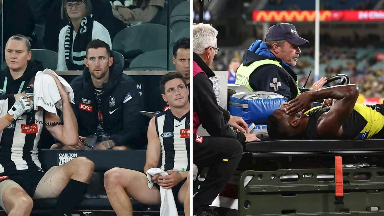 Pies’ pain despite Mothers’ Day mauling; Tigers trauma train keeps rolling — AFL Casualty Ward