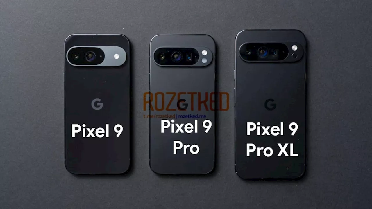 Pixel 9 series hands-on images leaked, the compact Pro is finally here