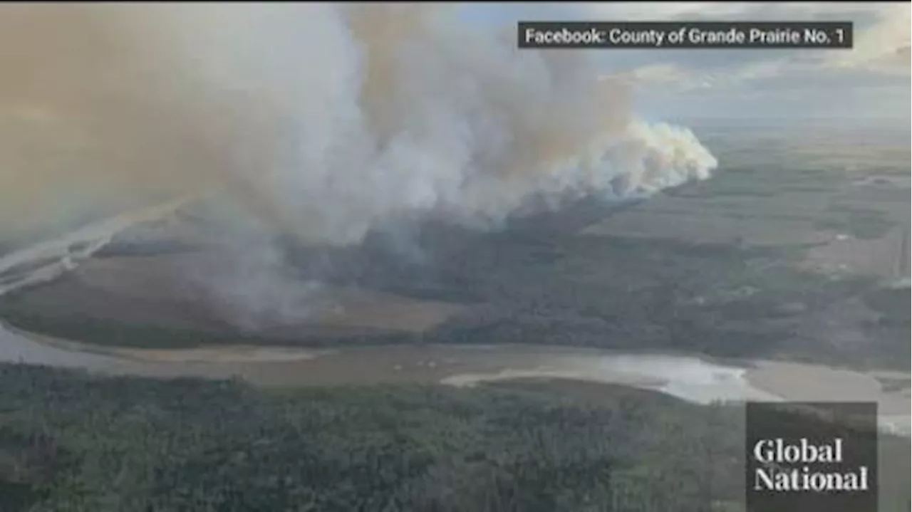 Wildfires prompt new evacuations across Western Canada | Watch News Videos Online