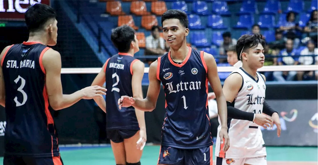 Vince Himzon planned on playing hoops for Letran — now he's their star volleyball player