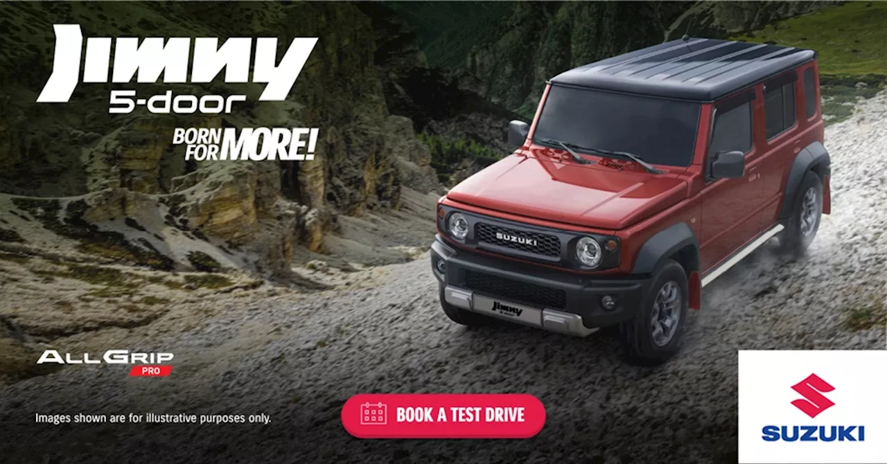 Freedom in every detail – that’s the new Jimny 5-door