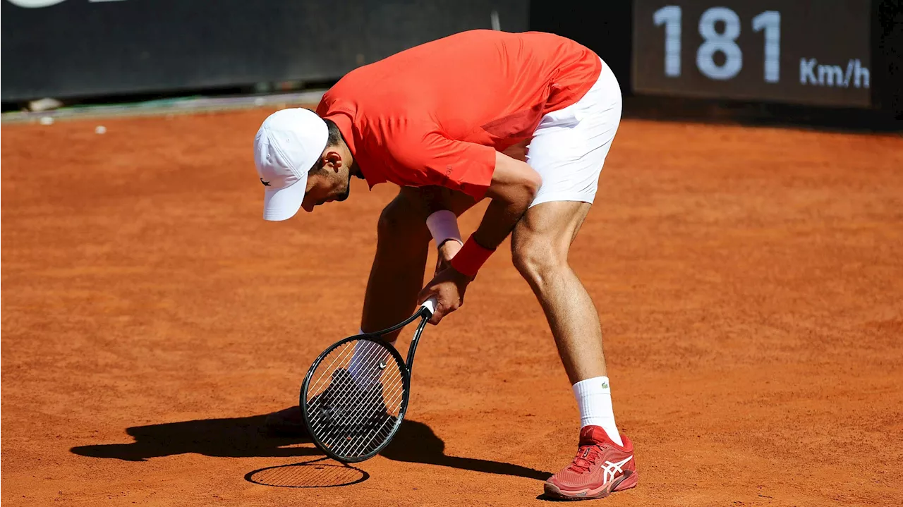 'Besorgniserregend!' Djokovic nach Rom-Aus mit Sorgen