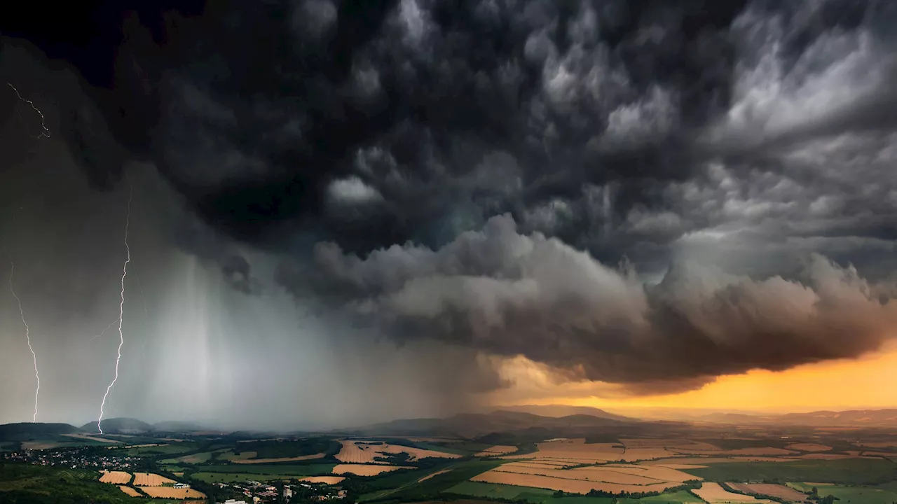 Regen-Walze mit Gewittern wütet in Österreich