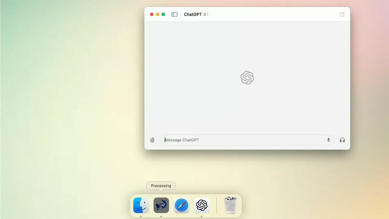 OpenAI lanza una app de ChatGPT para escritorio