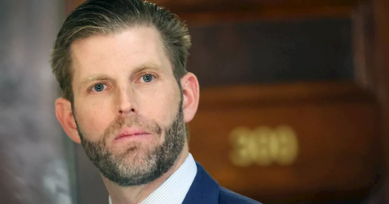 Eric Trump's Claim About His 'Good Family' Goes Down Like A Bag Of Bricks