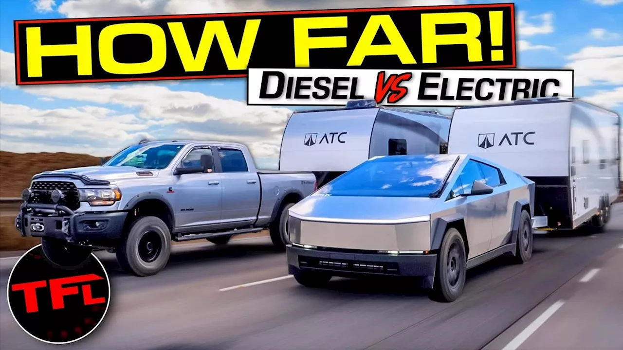 Tesla Cybertruck Vs. Ram 2500 Diesel Tow Comparison Reveals Stark Difference