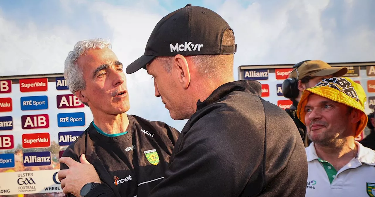 Jim McGuinness sends classy message to Armagh after Donegal's Ulster final win