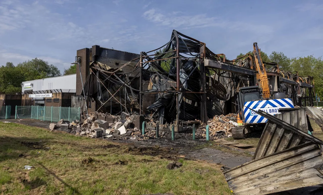 Police treating fire at Clarendon Leisure Centre in Salford as 'suspicious'