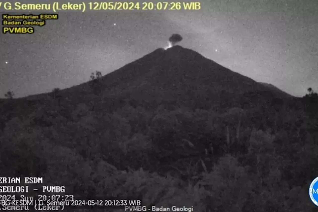 Gunung Semeru Erupsi Beberapa Kali Dalam Sehari