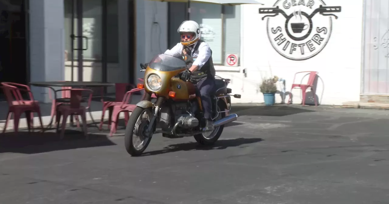 Midtown coffee shop revs up support for men's health with international motorcycle ride