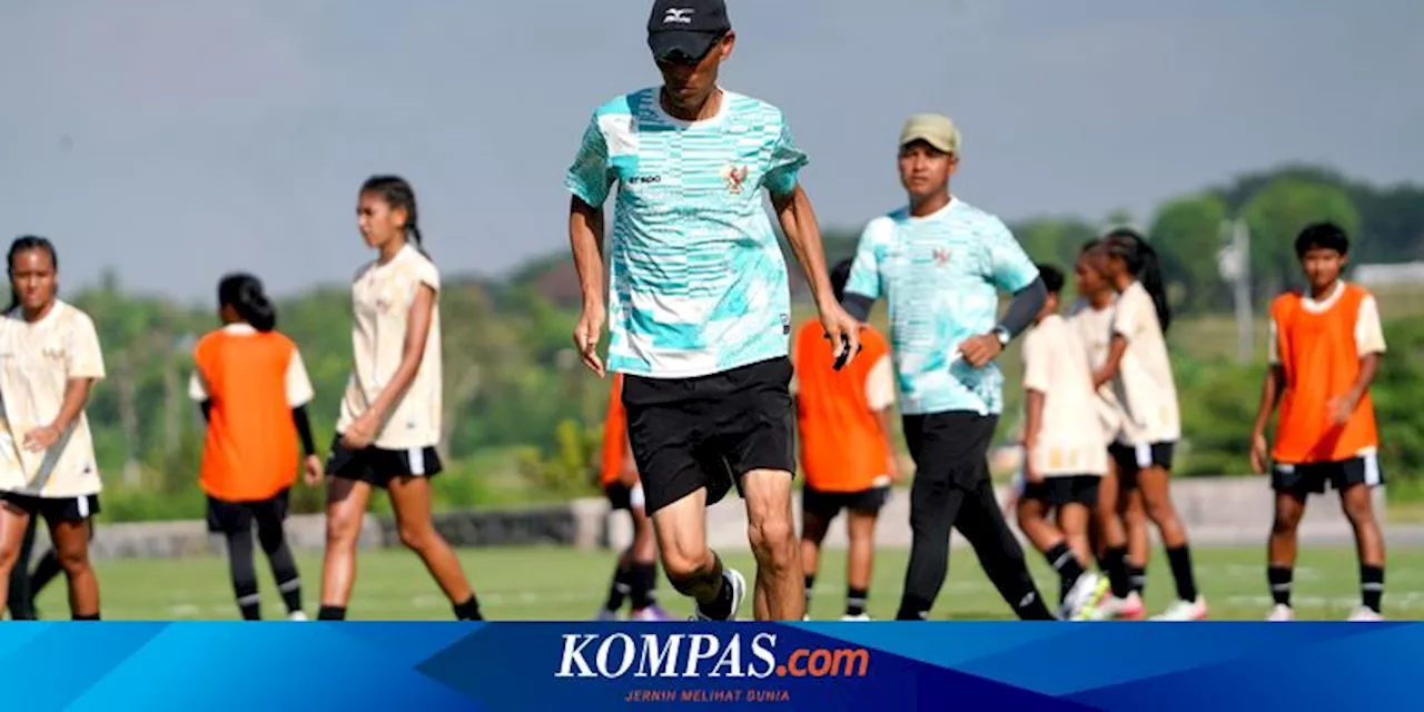 Tekad Satoru Mochizuki Tingkatkan Performa Timnas U17 Putri Indonesia