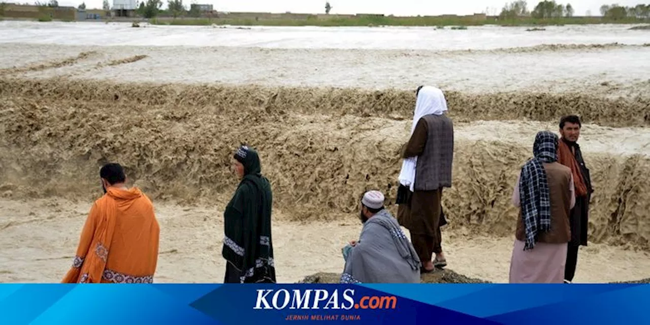 Afghanistan Kembali Dilanda Banjir Bandang, Korban Tewas 300 Lebih