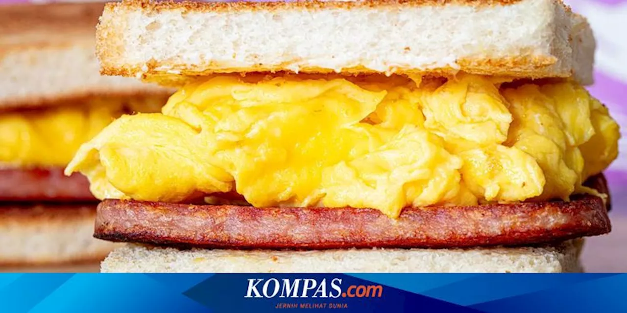 Resep Sandwich Hong Kong, Pakai Scrambled Egg dan Roti Susu