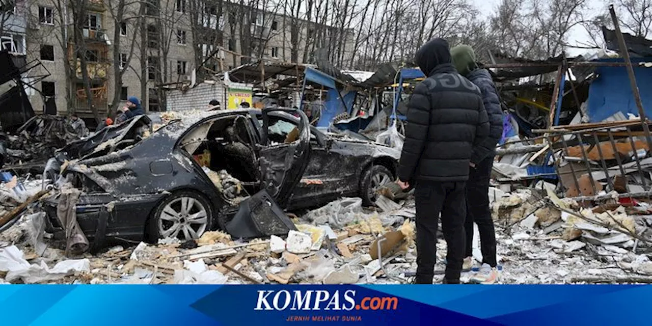 Rusia Gempur 30 Kota dan Desa di Ukraina, 5.762 Orang Mengungsi