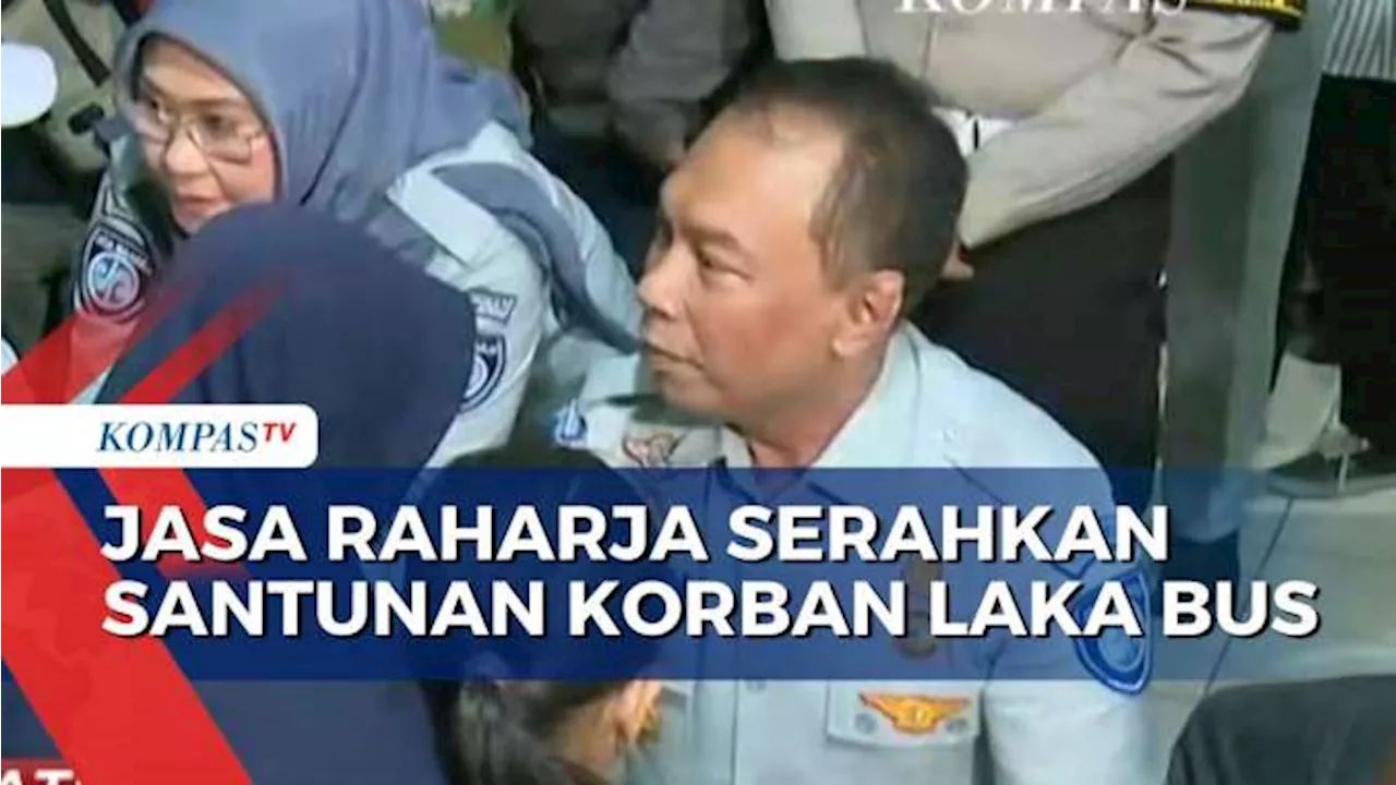 10 Korban Meninggal Laka Bus Rombongan Siswa SMK di Subang Terima Santunan Jasa Raharja