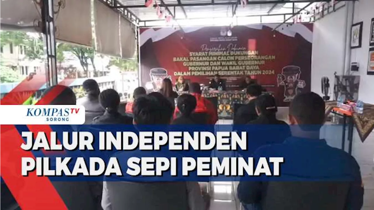 Dominan Parpol Tak Ada Calon Perseorangan di Papua Barat Daya