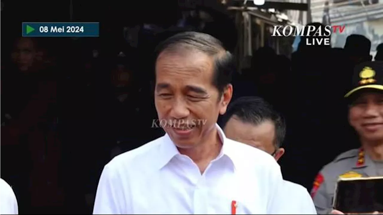 Jokowi Tinjau Fasilitas RSUD, Cek Bahan Pokok hingga Resmikan Jalan Pada Hari Keduanya di Sultra