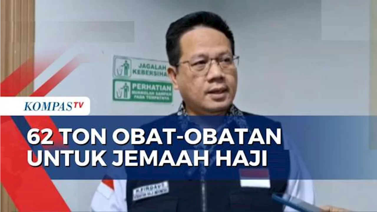 KKHI di Madinah Siapkan 62 Ton Obat-obatan untuk Jemaah Haji Indonesia