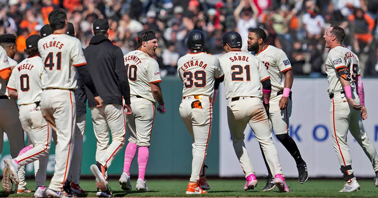 Casey Schmitt hits walk-off double as Giants beat Reds in extra innings ...