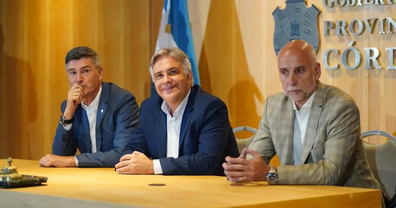 Llaryora se diferencia de Milei y activa en Córdoba obras finamente seleccionadas