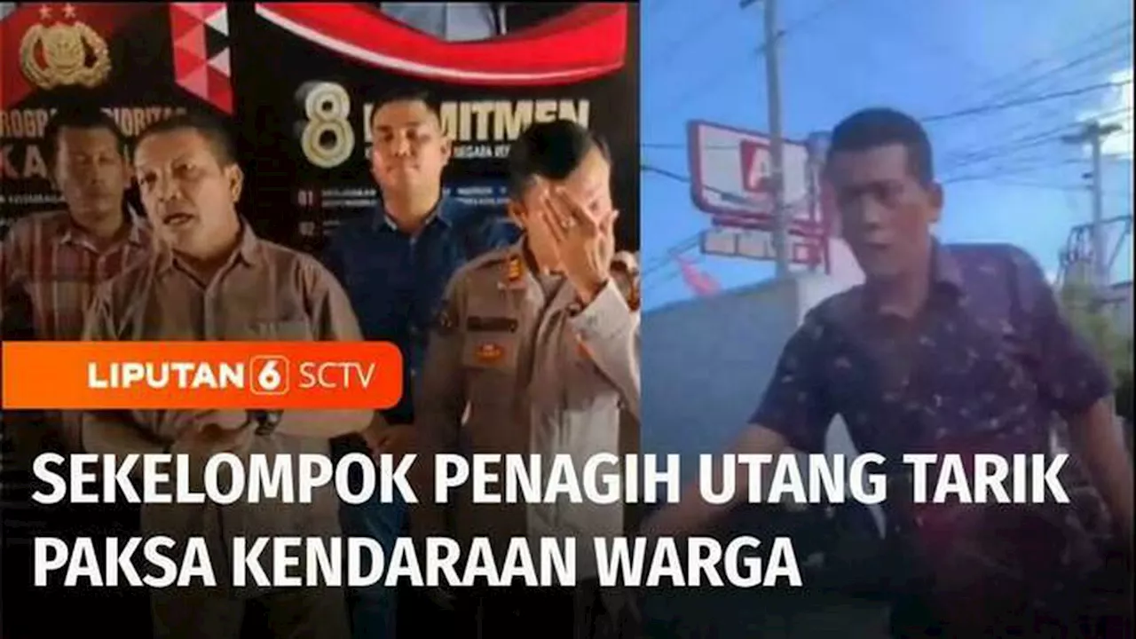 VIDEO: Sekelompok Penagih Utang Tarik Paksa Kendaraan Warga di Yogyakarta, Pelaku Ditangkap