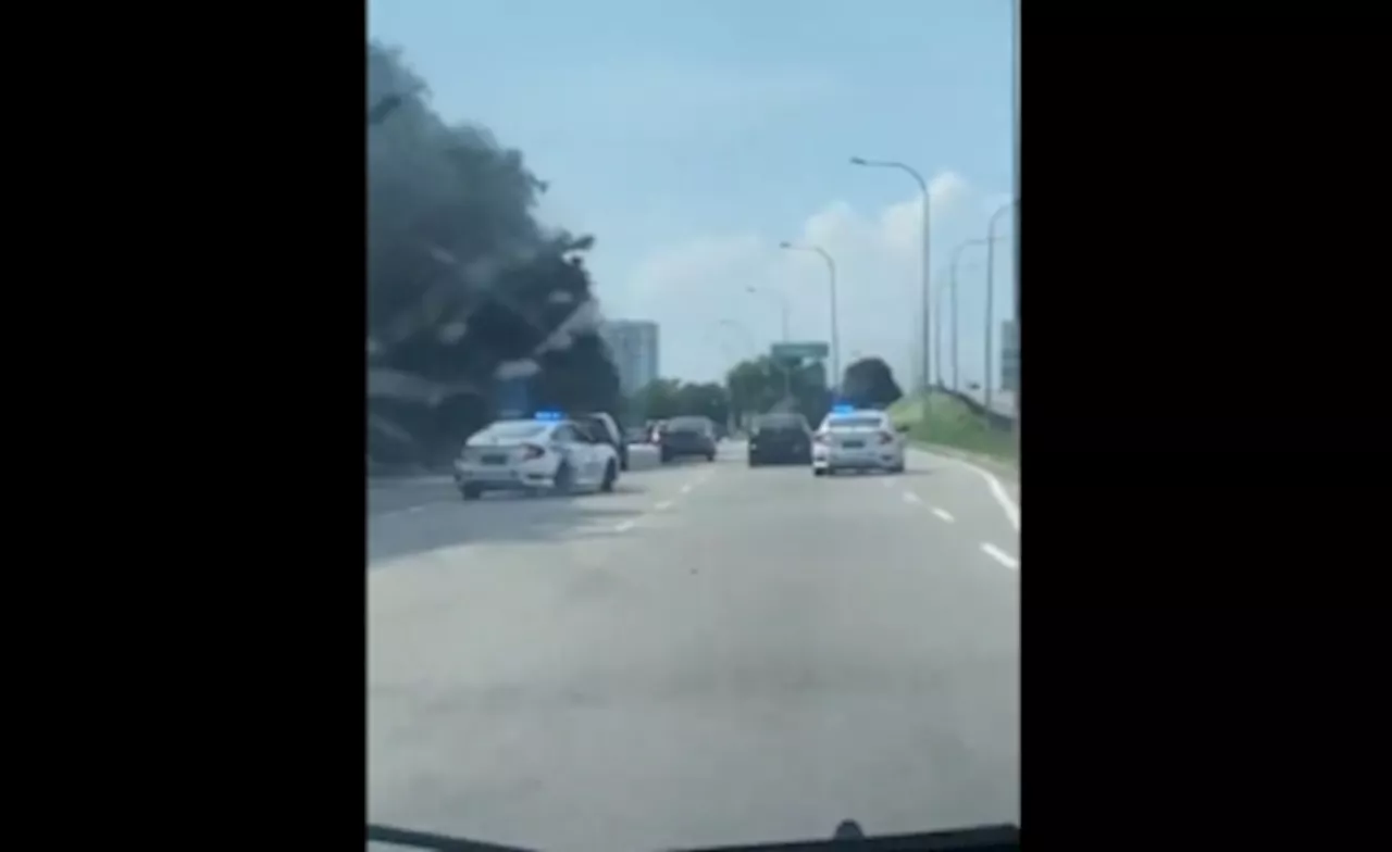 Penang cops nab man after 15km high-speed chase on Butterworth-Kulim Expressway (VIDEO)