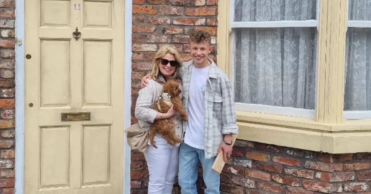 Corrie's Dylan star recruits new castmate after sweet family day on cobbles