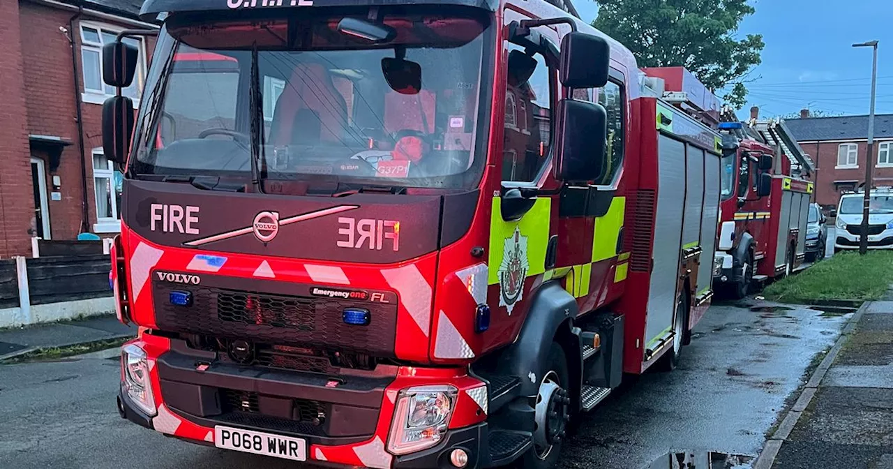 LIVE: Emergency crews on scene after reports of fire at house in Bury